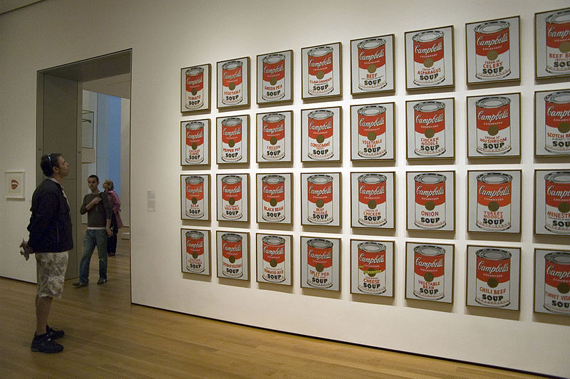 Campbell’s Soup Cans (1962) By Andy Warhol