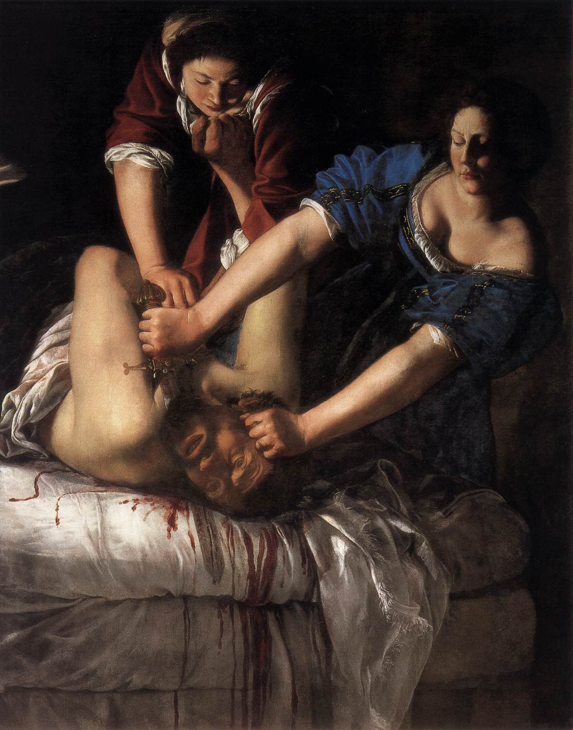 Artemisia Gentileschi "Judith Slaying Holofernes" (C. 1614-20)