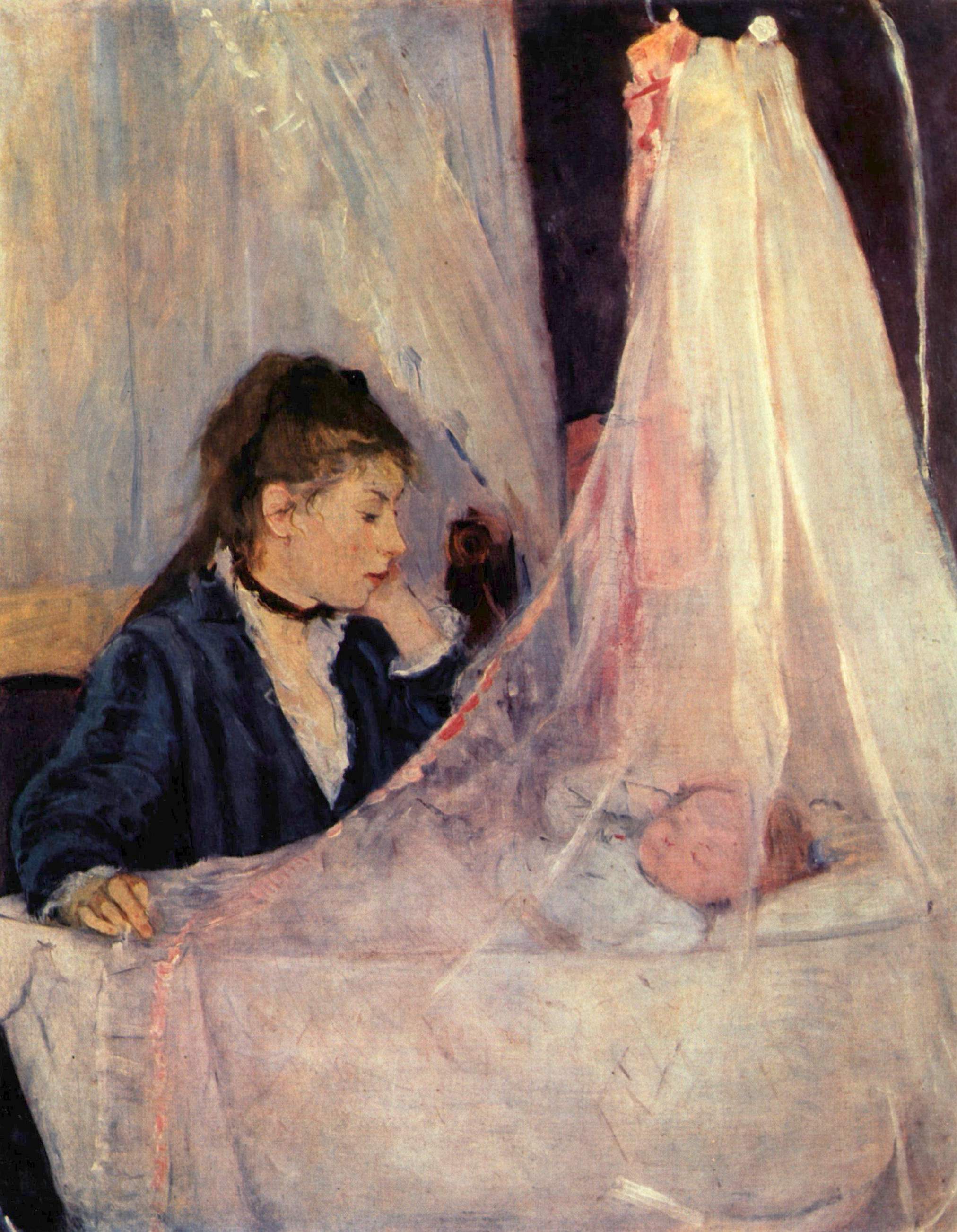 Berthe Morisot "The Cradle" (1872)