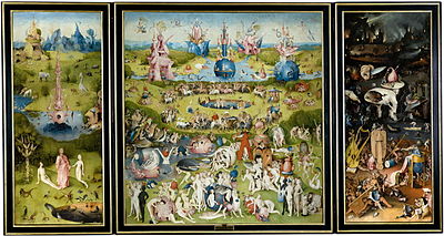 Hieronymus Bosch "The Garden of Earthly Delights" (1490-1500)