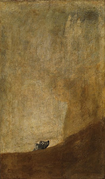 Francisco Goya's The Dog (C. 1819–1823)