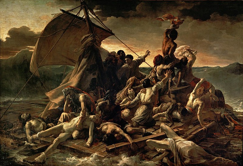 The Raft of the Medusa (1818 - 19) by Theodore Gericault