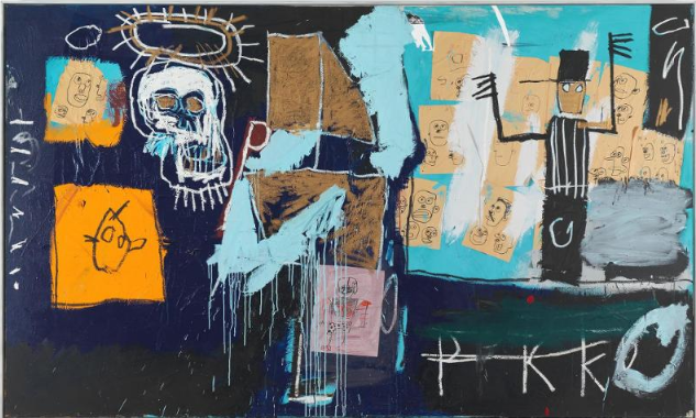 Jean-michel Basquiat, Slave Auction, 1982.