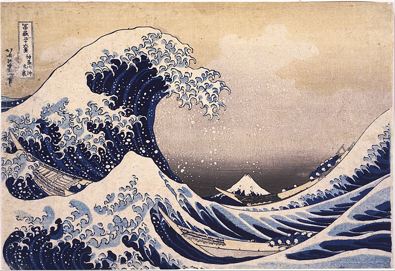 Katsushika Hokusai: The Great Wave Off the Coast of Kanagawa