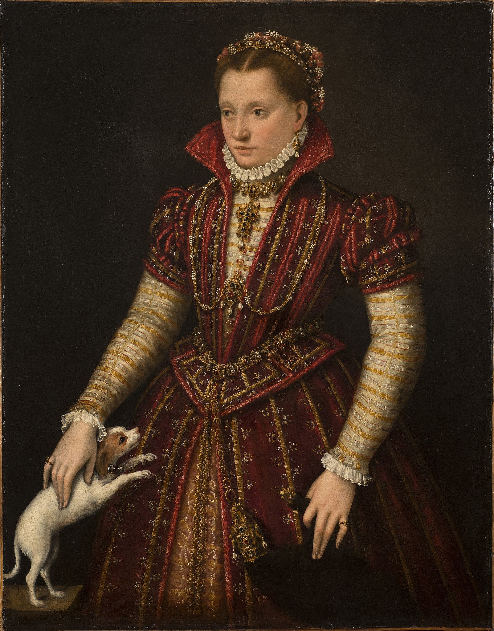 Lavinia Fontana "Portrait Of A Noblewoman" (Circa 1580)