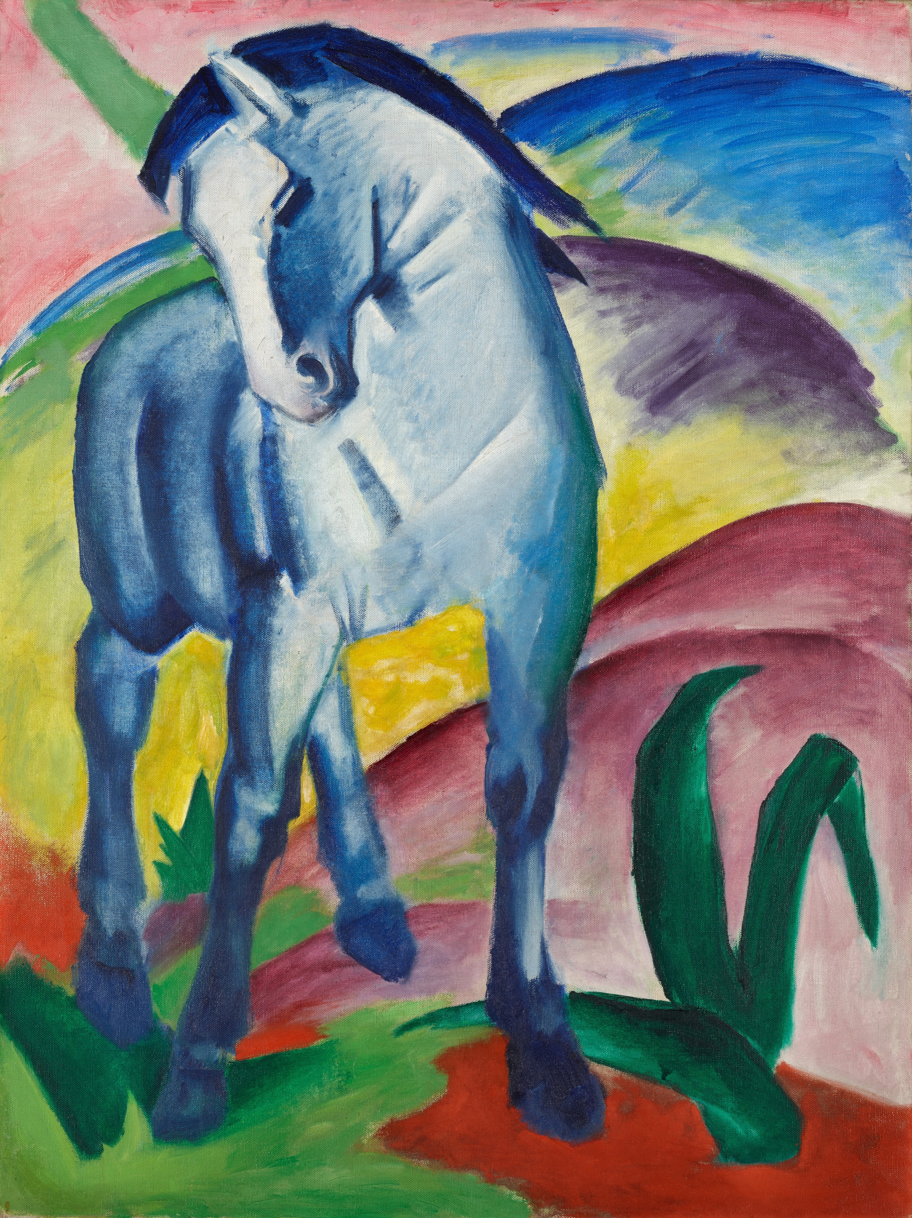 Franz Marc "Blue Horse I"