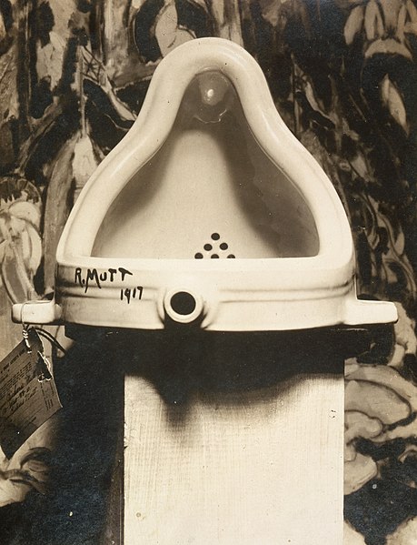 The Fountain (1917) By Marcel Duchamp's