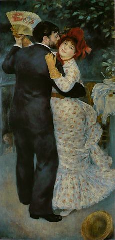 Dance In The Country By Pierre-auguste Renoir (1883)