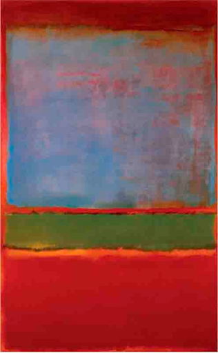No. 6 Violet, Green and Red, Mark Rothko