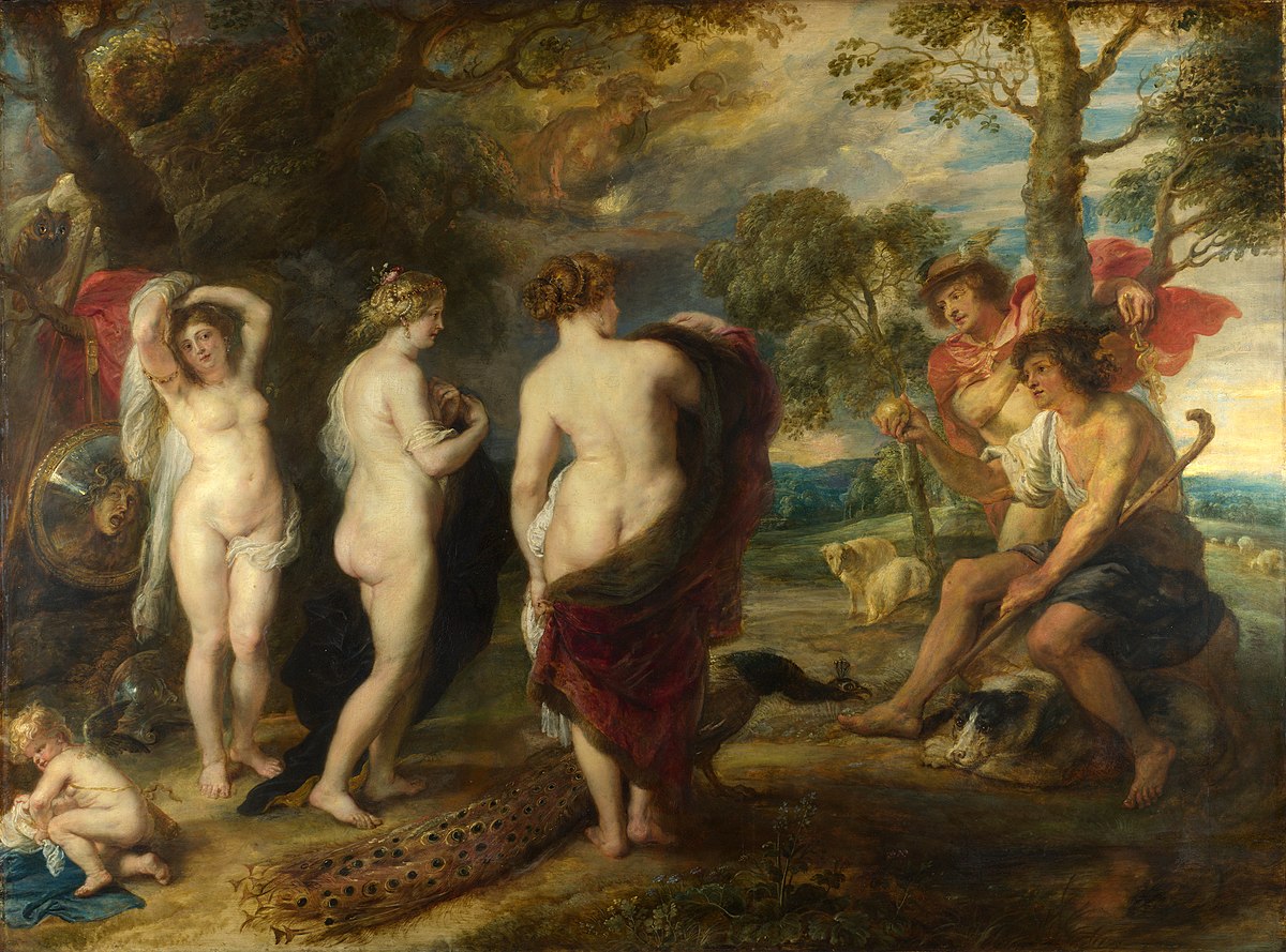 Peter Paul Rubens, Judgment Of Paris C. 1636