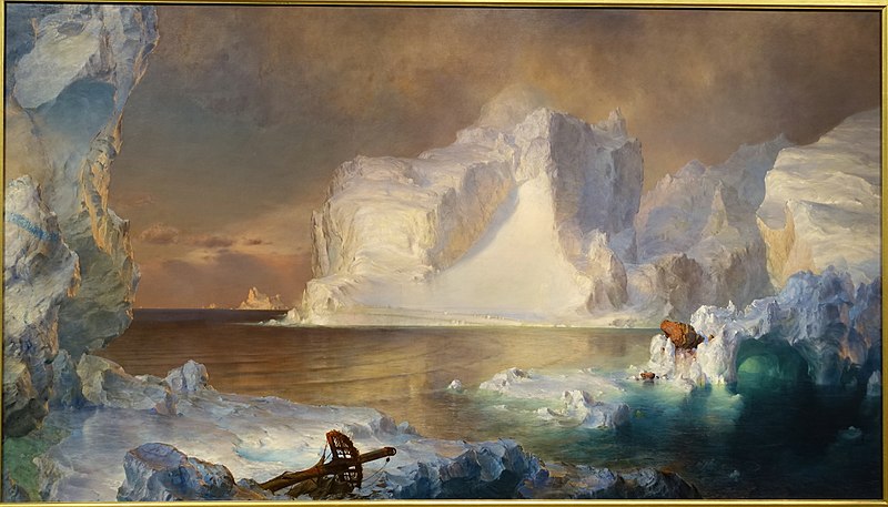 The Icebergs by Frederic Edwin Church, 1861