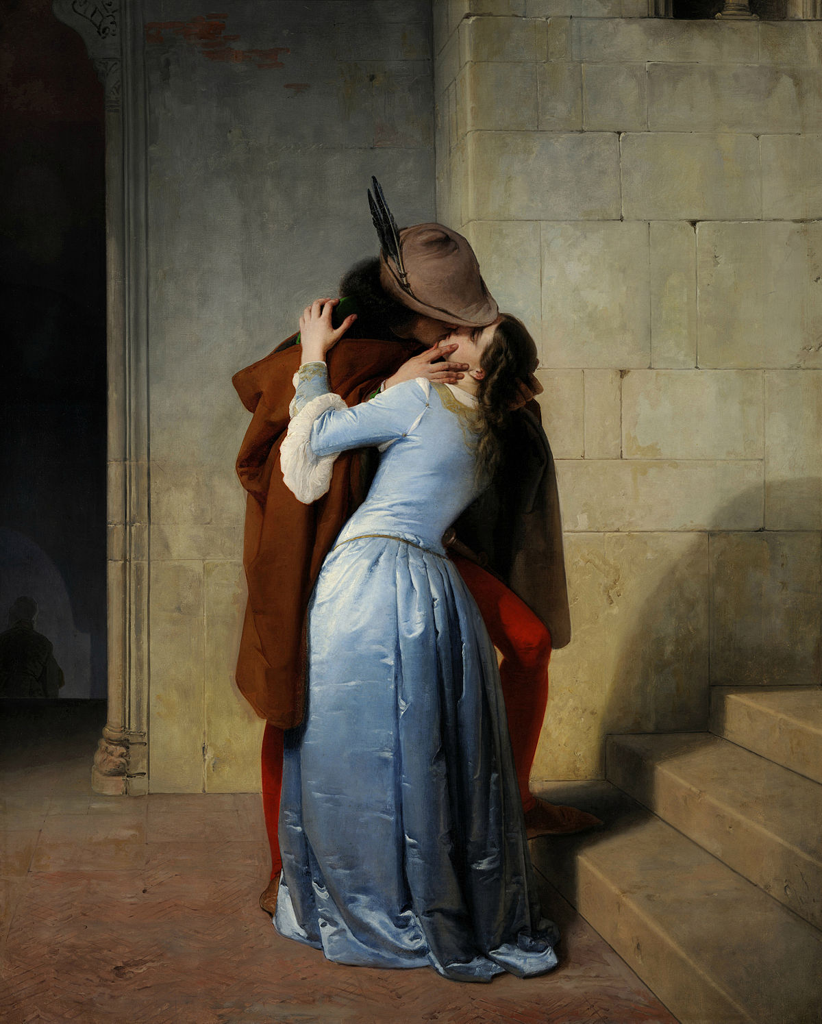 The Kiss (1859) by Francesco Hayez