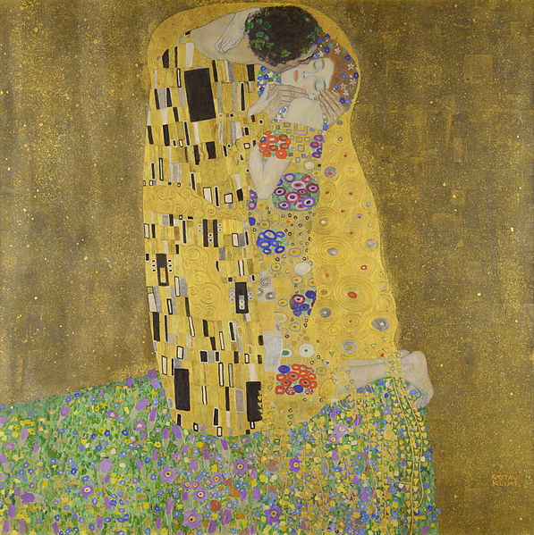 Gustav Klimt - The Kiss 1907-1908