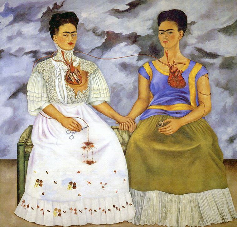 Frida Kahlo "The Two Fridas"