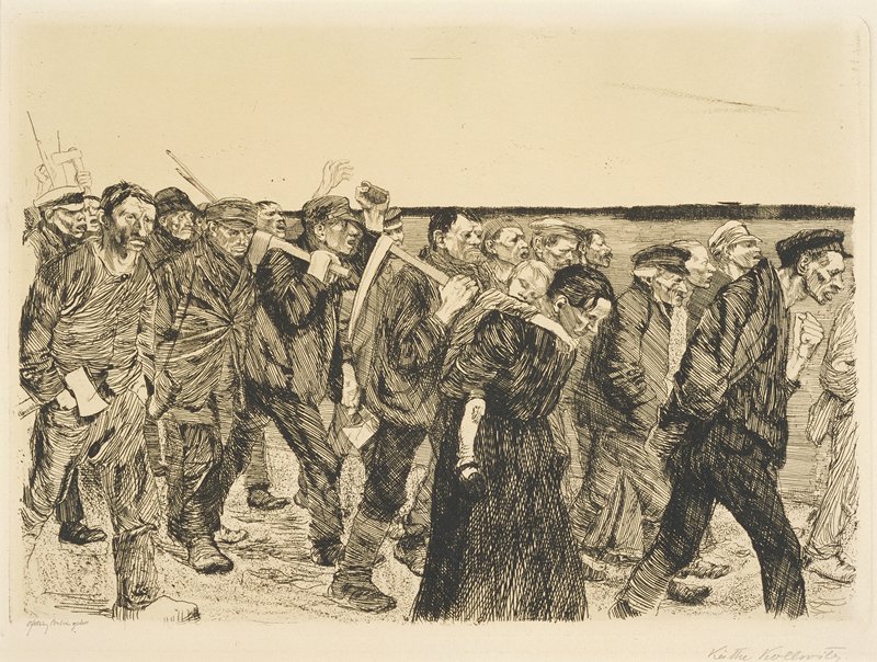 Käthe Kollwitz "The Weavers" 1893-1897