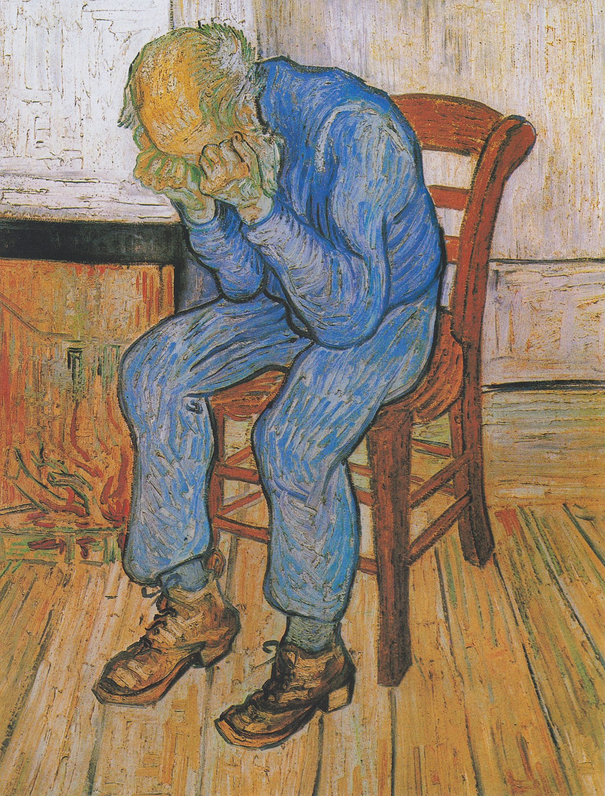 Vincent van Gogh Gazes "At Eternity's Gate" (1890)