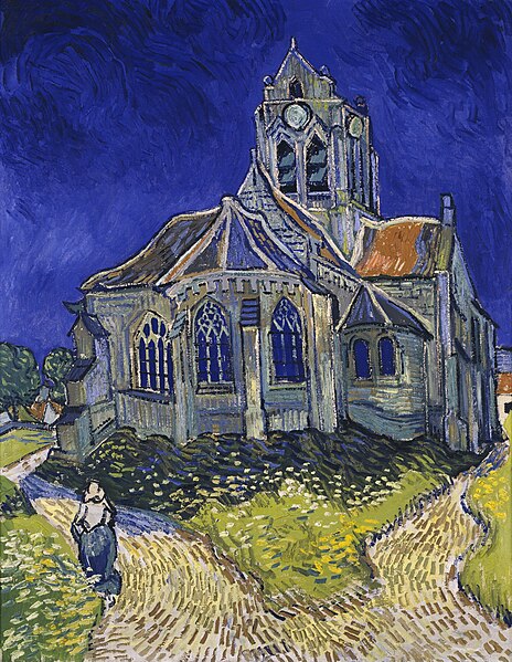 Vincent van Gogh - The Church in Auvers-sur-Oise