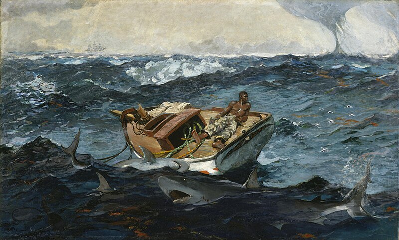 Winslow Homer - The Gulf Stream (1899 ?.)