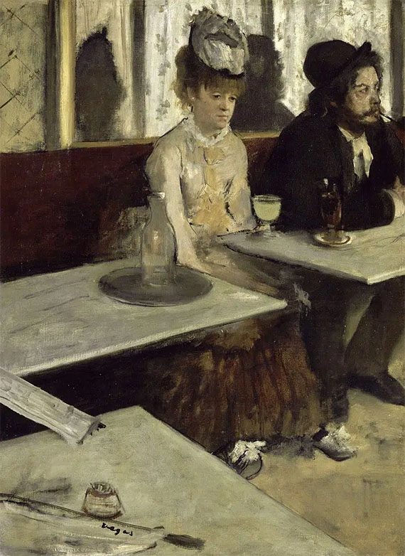 The Absinthe Drinker, Edgar Degas