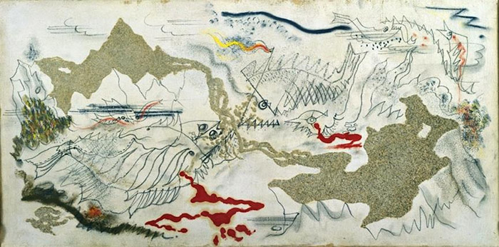 Battle of Fishes, Andre Masson
