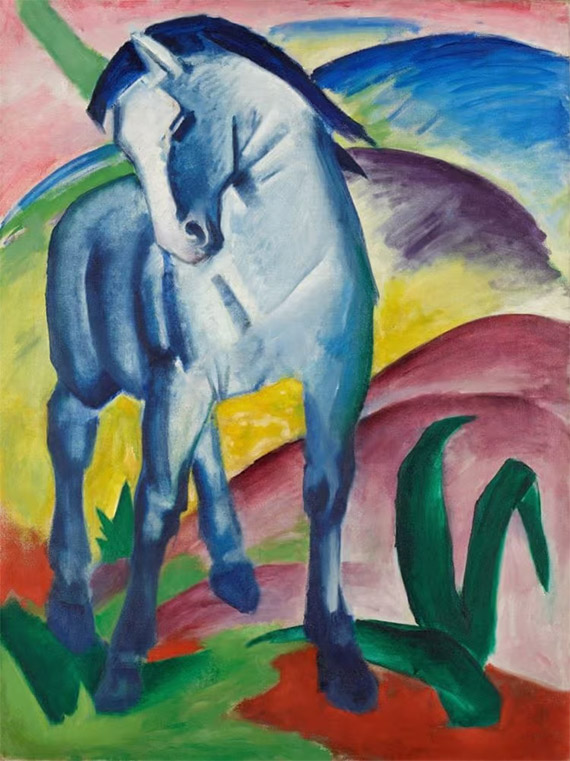 Blue Horses, Franz Marc
