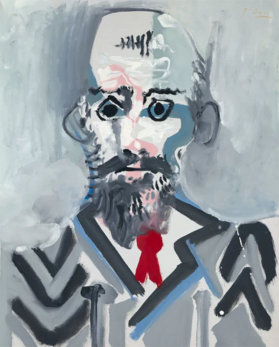Buste d’homme barbu, Pablo Picasso