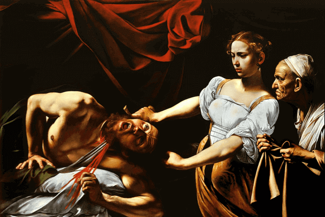 Caravaggio "Judith Beheading Holofernes" 1598-1599