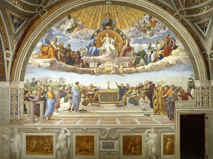 Disputation of the Holy Sacrament, Raphael