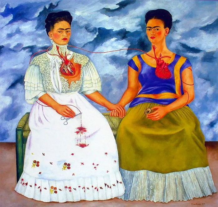 Frida Kahlo "The Two Fridas" (1939)