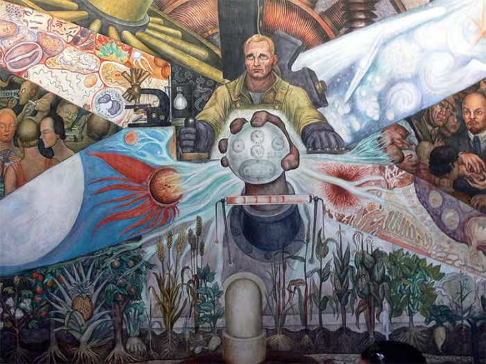 El Hombre en La Encrucijada, Diego Rivera