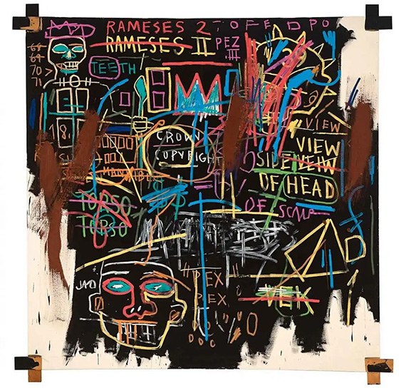 Kings of Egypt II, Jean-Michel Basquiat