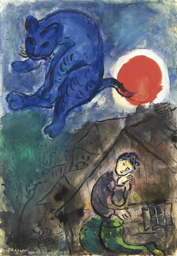 La Poete, Marc Chagall