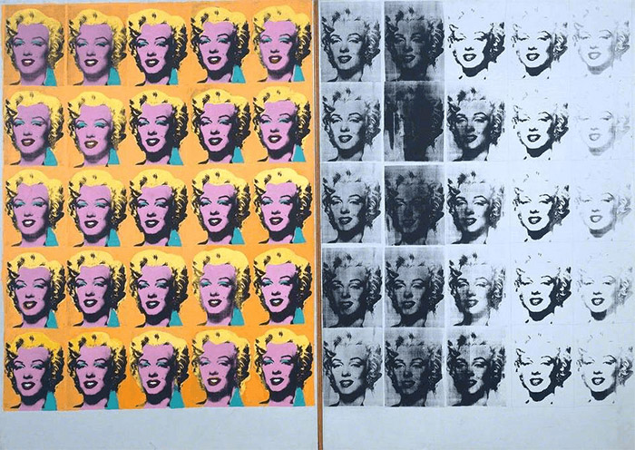 Marilyn Diptych, Andy Warhol