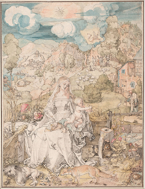 Mary among a Multitude of Animals, Albrecht Durer