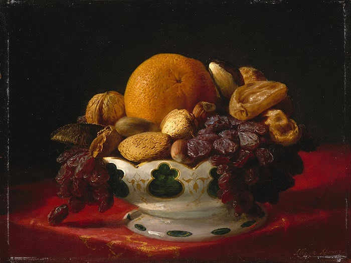 Oranges, Nuts, and Figs, Lilly Martin Spencer