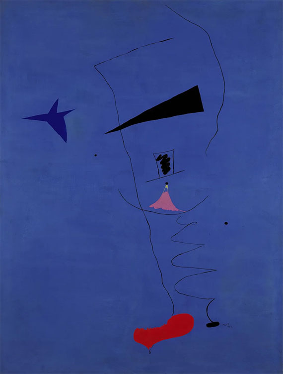 Peinture (Etoile Bleue), Joan Miro