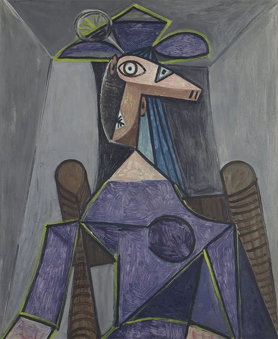 Portrait of Dora Maar, Pablo Picasso
