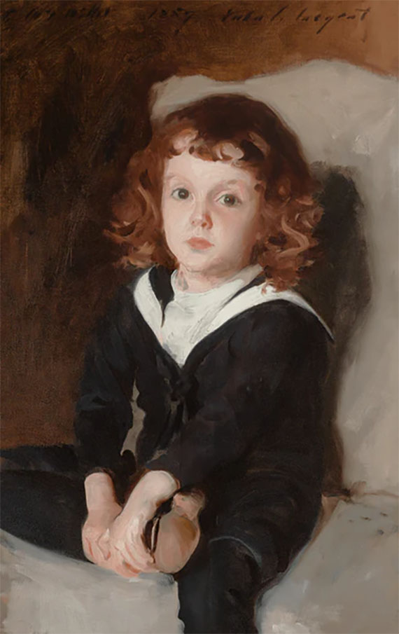 Portrait of Laurence Millet, John Singer Sargent