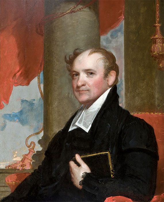 Portrait of the Reverend John Thornton Kirkland, Gilbert Stuart