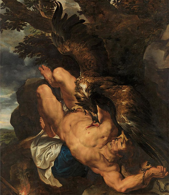 Prometheus Bound, Peter Paul Rubens and Frans Snyders