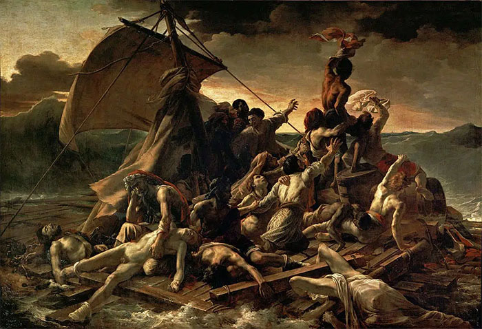 The Raft of the Medusa, Theodore Gericault