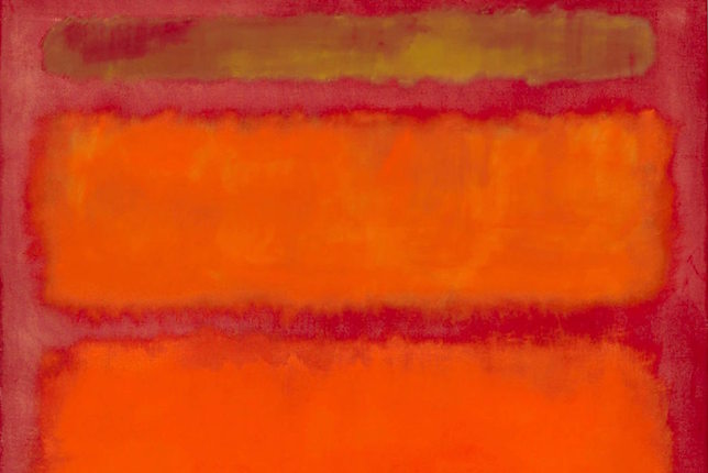 Orange, Red, Yellow, Mark Rothko