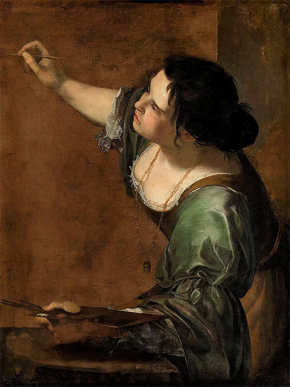Self-Portrait as the Allegory of Painting, Artemisia Gentileschi