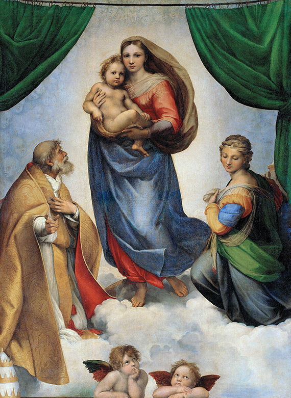 Sistine Madonna, Raffaello Sanzio