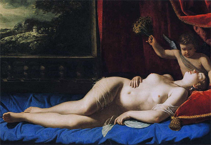 Sleeping Venus, Artemisia Gentileschi