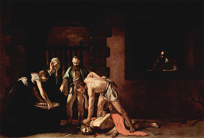 The Beheading of Saint John the Baptist, Caravaggio