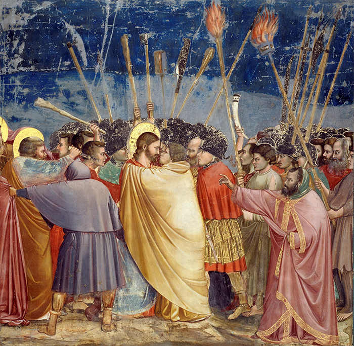 The Kiss of Judas, Giotto di Bondone