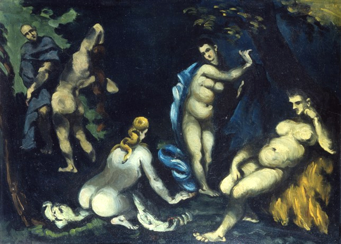 The Temptation of Saint Anthony, Paul Cézanne