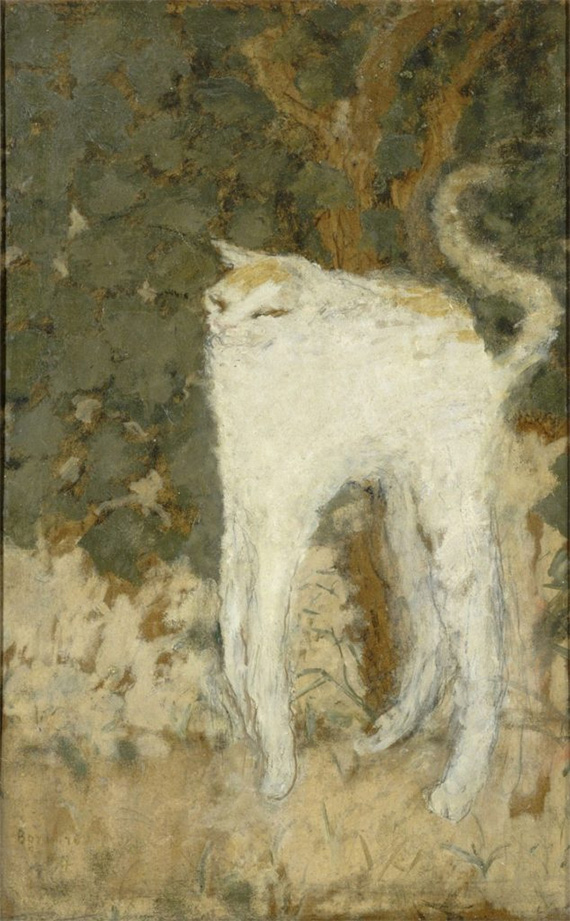 The White Cat, Pierre Bonnard