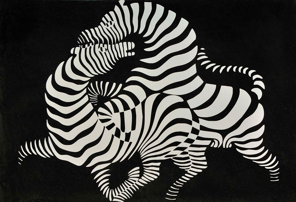 Zebra – Victor Vasarely 1937